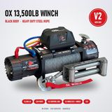 Black body, steel cable (roller fairlead)