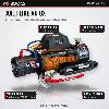 OX Winches 13500lb V2 12v Recovery Winch - Carbon Black Body, Orange Titan Flex Synthetic Rope - features