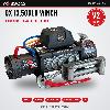 OX Winches 13500lb V2 12v Recovery Winch - Black Body, Steel Rope - main photo