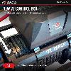 OX Winches 13500lb V2 12v Recovery Winch - Black Body, Steel Rope - V2 control box