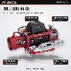 OX Winches 13500lb V2 12v Recovery Winch - Red Body, Black Synthetic Rope - features