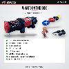 OX Winches 6000lb 12v Electric Winch - Black Body, Red Synthetic Rope - what is in the box