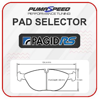Pagid Racing Front Brake Pads - Audi RS4 B5 V6 Bi-Turbo Avant