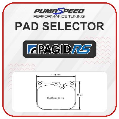 Pagid Racing Front Brake Pads - BMW 1 Series 128ti 5 Door