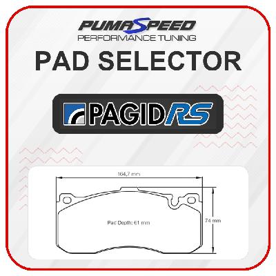 Pagid Racing Front Brake Pads - BMW 1 Series 135i (E82 / E88)