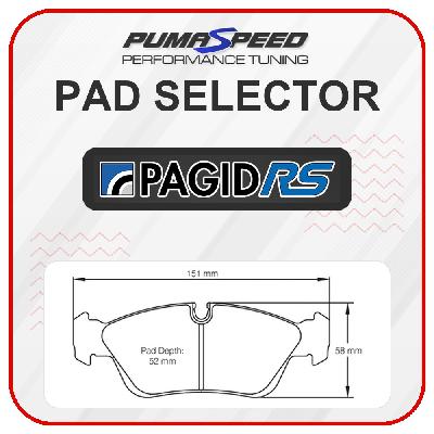 Pagid Racing Front Brake Pads - BMW 3 Series E36 325i and 328i