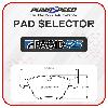 Pagid Racing Front Brake Pads - BMW 3 Series E36 M3 3.0 / 3.2 - Pumaspeed pad selector, choose your compound