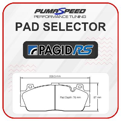 Pagid Racing Front Brake Pads - BMW M5 (S63)