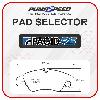Pagid Racing Front Brake Pads - Ford Focus RS Mk2 2009 - Pumaspeed pad selector, choose your compound