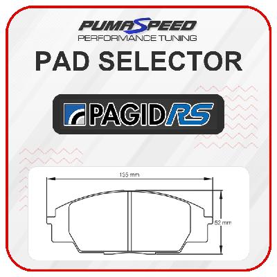 Pagid Racing Front Brake Pads - Honda Civic Type R EP3 2.0 litre i-VTEC