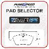 Pagid Racing Front Brake Pads - MINI One / Cooper (R50) - Pumaspeed pad selector, choose your compound