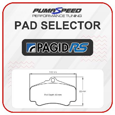 Pagid Racing Front Brake Pads - Porsche 911 996 Turbo