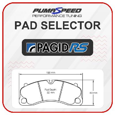 Pagid Racing Front Brake Pads - Porsche Cayman GT4 RS