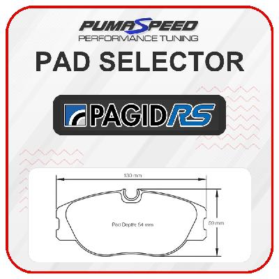 Pagid Racing Front Brake Pads - Renault Clio 182 2.0 16v