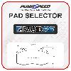 Pagid Racing Front Brake Pads - Renault Clio 197 2.0 16v - Pumaspeed pad selector, choose your compound