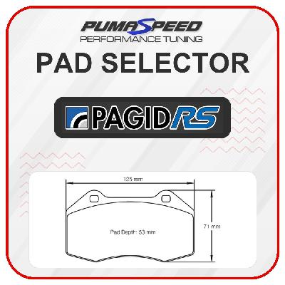 Pagid Racing Front Brake Pads - Renault Clio 197 2.0 16v
