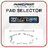 Pagid Racing Front Brake Pads - Toyota GT86 / GR86 - Pumaspeed pad selector, choose your compound