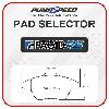 Pagid Racing Front Brake Pads - VW Golf Mk5 2.0 TDI / GT TDI - Pumaspeed pad selector, choose your compound