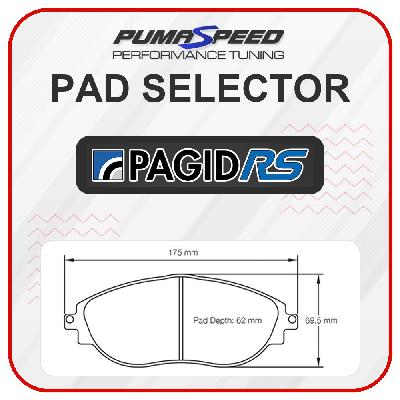 Pagid Racing Front Brake Pads - VW Golf R Mk7