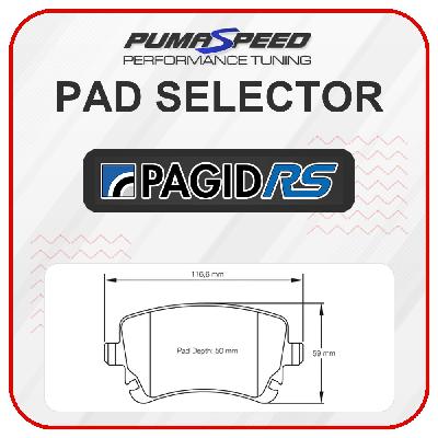 Pagid Racing Rear Brake Pads - Audi RS5 B8 4.2 V8