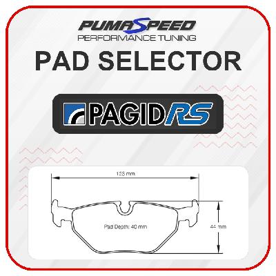 Pagid Racing Rear Brake Pads - BMW 1 Series 118d / 120d / 123d (E81 / E82 / E87)