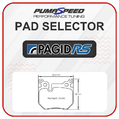 Pagid Racing Rear Brake Pads - BMW 1 Series 135i (E82 / E88)