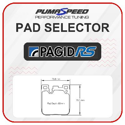 Pagid Racing Rear Brake Pads - BMW 4 Series F32 428i Coupe