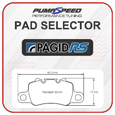 Pagid Racing Rear Brake Pads - Porsche 911 Turbo S (991 / 992)