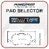 Pagid Racing Rear Brake Pads - Porsche Cayman GT4 - Pumaspeed pad selector, choose your compound