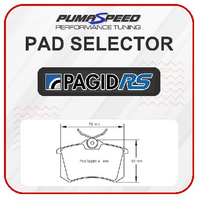 Pagid Racing Rear Brake Pads - VW Golf Mk4 1.9 TDI PD and non-PD