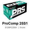 PBS ProComp 25S1 5125PC25S1 brake pads front