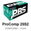PBS ProComp 25S2 5125PC25S2 brake pads front