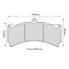 PBS ProComp E1 8448PCE1 pad shape