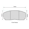 PBS ProComp E2 8223PCE2 pad shape