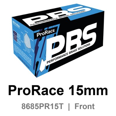 PBS ProRace 15mm Front Brake Pads (8685PR15T) - MINI (F56) (F55)John Cooper Works CC 1998 KW 170 Pads and more