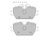 PBS ProRace 8331PR pad shape