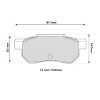 PBS ProTrack 1163PT pad shape