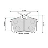 PBS ProTrack 1192PT pad shape