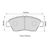 PBS ProTrack 1286PT pad shape