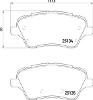 PBS PBS ProTrack 1730PT pad shape