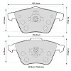 PBS ProTrack 18TH 8602PT18TH pad shape