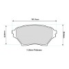 PBS ProTrack 8182PT pad shape