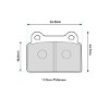 PBS ProTrack 8400PT pad shape