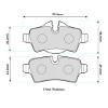 PBS ProTrack 8472PT pad shape