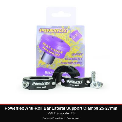 Powerflex Anti-Roll Bar Lateral Support Clamps 25-27mm - VW Transporter T6