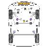 Powerflex bush diagram - Clio III Sport 197/200 (2005 - 2012) (ref 2)