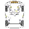 Powerflex bush diagram - Corrado VR6 (1991- 1995) (ref 20)
