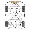 Powerflex bush diagram - E46 M3 inc CSL (ref 15)