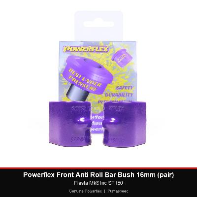 Powerflex Front Anti Roll Bar Bush 16mm (pair) - Fiesta Mk6 inc ST150