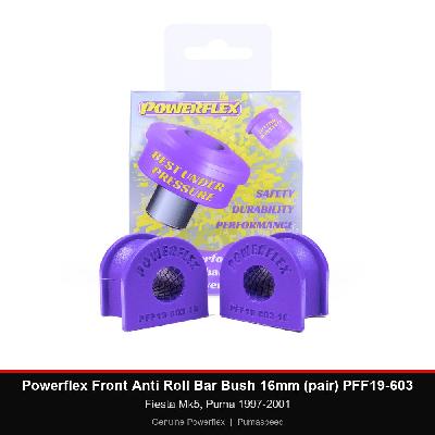 Powerflex Front Anti Roll Bar Bush 16mm (pair) PFF19-603 - Fiesta Mk5, Puma 1997-2001